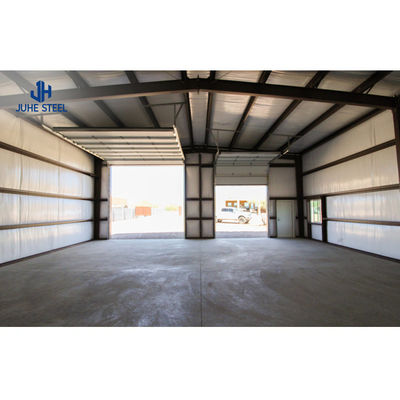 โครงสร้างเหล็กที่ยั่งยืนที่ปลอดภัย ราคาถูก โกดัง Prefab โรงงานโรงรถ