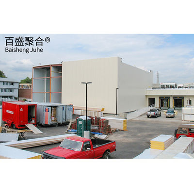 สแตนเลสเบา Q355 Q235 ห้องเก็บอาหารเย็น 20 ฟุต 40 ฟุต บริการบิดถัง