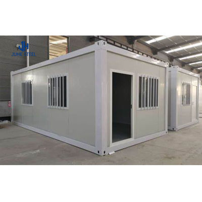 Steel Structure Container Cottage Homeless Shelter โมเดิร์น ดีไซน์สําหรับชุมชนฟลอริดา