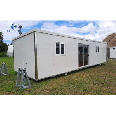 Steel Structure Container Cottage Homeless Shelter โมเดิร์น ดีไซน์สําหรับชุมชนฟลอริดา