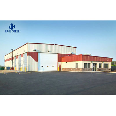 โครงการที่ออกแบบได้อย่างมีประสิทธิภาพ Prefab Storage โครงสร้างเหล็ก อาคารที่สามารถปรับแต่งได้อย่างรวดเร็ว สี
