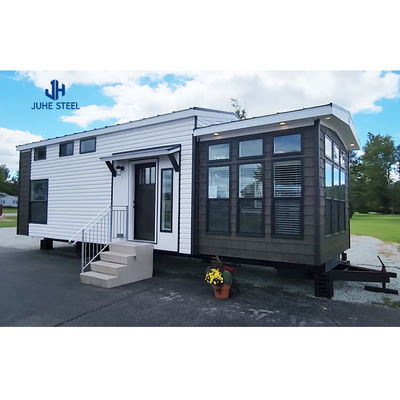 Steel Structure Container Cottage Homeless Shelter โมเดิร์น ดีไซน์สําหรับชุมชนฟลอริดา