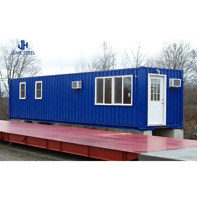 Steel Structure Container Cottage Homeless Shelter โมเดิร์น ดีไซน์สําหรับชุมชนฟลอริดา