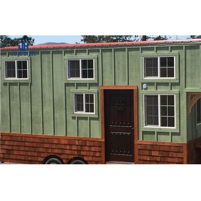 โรงแรม Flat Pack คอนเทนเนอร์ บ้าน Prefab 20ft โทรยนต์พับ