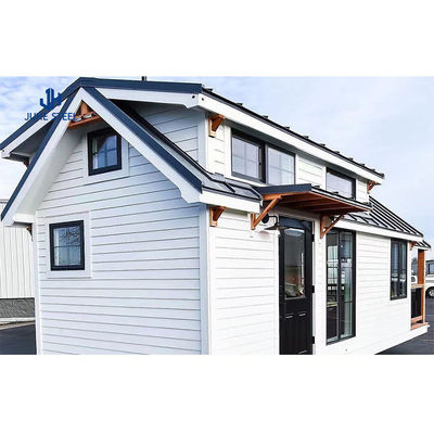 โรงแรม Flat Pack คอนเทนเนอร์ บ้าน Prefab 20ft โทรยนต์พับ