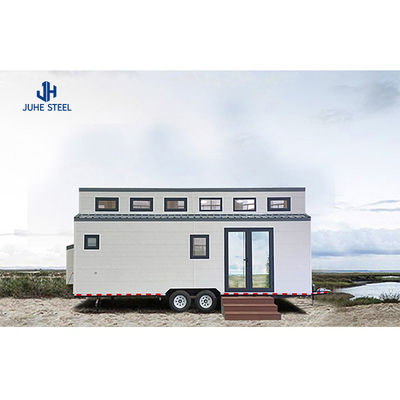 โรงแรม Prefab บ้านเล็ก ๆ น้อย ๆ กับ Flat Pack Slide Out บ้านคอนเทนเนอร์และห้องนอนแบบโมเดิร์น