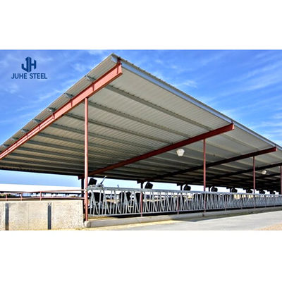 สีที่กําหนดเอง ไก่ Coop ฟาร์มโครงสร้างเหล็กกับ C.Z Shape Steel Channel Purlin