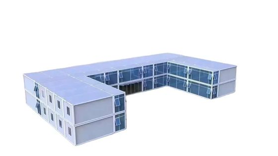 โรงแรมสีที่กําหนดเอง Granny Flat Pack บ้านคอนเทนเนอร์ช่อราคา