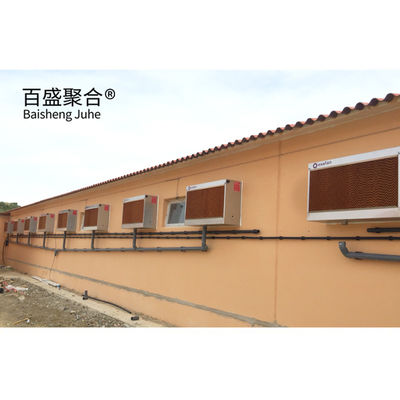 บ้านฟาร์มหมูเตียง Prefab กับบริการบิดการประมวลผลและประตูเลื่อนประตูม้วน