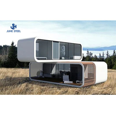 บ้านโมดูเลอร์ Prefab ประกอบ Fat Pack บ้านบรรจุภัณฑ์สําหรับการติดตั้งง่าย
