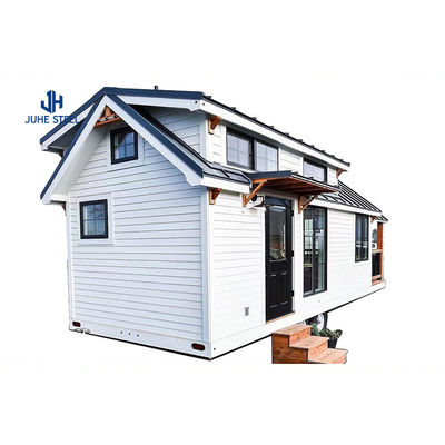 บ้านโมดูเลอร์ Prefab ประกอบ Fat Pack บ้านบรรจุภัณฑ์สําหรับการติดตั้งง่าย