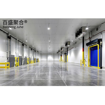ห้องเก็บของเย็น Logistic Warehouse พร้อมโครงสร้างกรีดระยะยาวและการออกแบบ AutoCAD