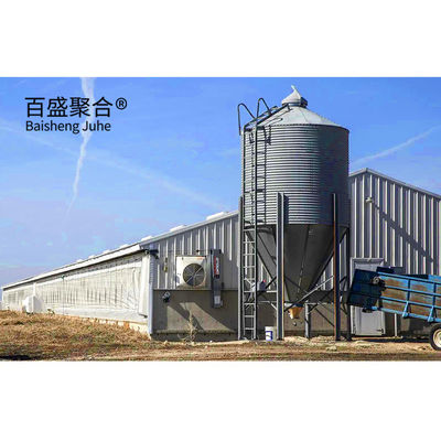 โครงสร้างเหล็ก โรงเลี้ยงนก โรงเลี้ยงนก โครงการ Prefab Steel Beams H Beams C.Z Shape Steel Channel