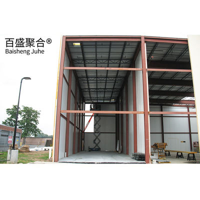 Bolt Connection Steel Structure Large Cold Storage Room for Industrial Equipment Sale โรงแรมที่ใช้ในอุปกรณ์อุตสาหกรรม