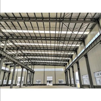 โครงสร้างสแตนเลส Prefab โกดังห้างสรรพสินค้า อาคารก่อสร้างด้วยการออกแบบการออกแบบ 3 มิติ