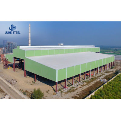 สไตล์การออกแบบที่ทันสมัย โรงงานผลิตสแตนเลส Prefab สําหรับการก่อสร้างโครงสร้างเหล็ก