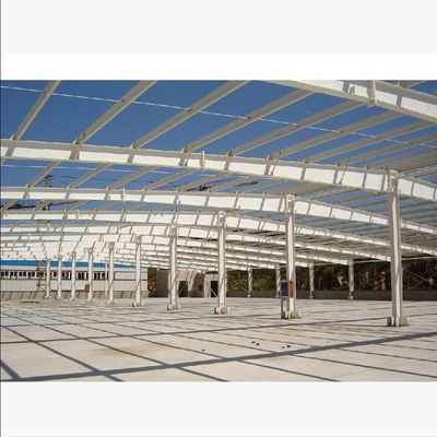 โครงสร้างสแตนเลส Prefab โกดังห้างสรรพสินค้า อาคารก่อสร้างด้วยการออกแบบการออกแบบ 3 มิติ