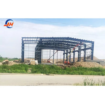 สะพานโครงสร้างเหล็กขนาดเบาสําหรับการประมวลผลการเชื่อม Warehouse ก่อนวิศวกรรม