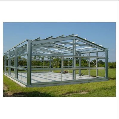 โกดังก่อสร้างโครงสร้างสแตนเลส Prefab หนักเบาและเกรด Q355B/Q235B