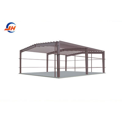 240x250 ขนาด Welding Processing Service Hangar for Private Aircraft Steel Structure ทําจากเหล็ก