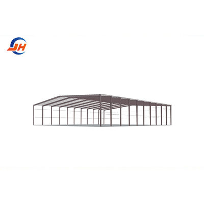 240x250 ขนาด Welding Processing Service Hangar for Private Aircraft Steel Structure ทําจากเหล็ก