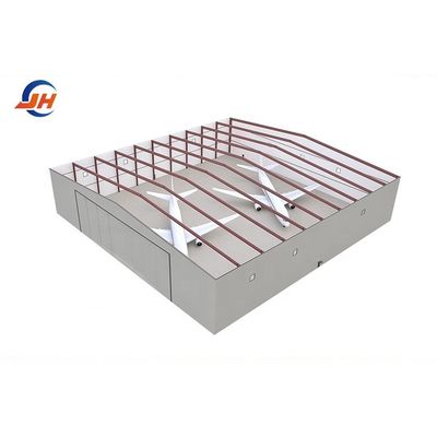 240x250 ขนาด Welding Processing Service Hangar for Private Aircraft Steel Structure ทําจากเหล็ก