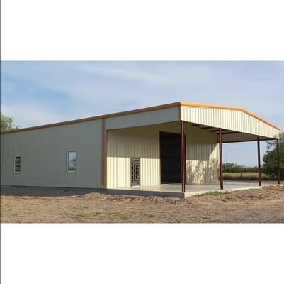 ความต้องการของลูกค้าตอบสนอง โรงงาน Prefab Self Storage อาคารโลหะที่มีหน้าต่าง PVC