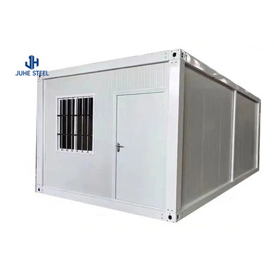 บ้านคอนเทนเนอร์ Prefab บ้าน Premade โครงสร้างเหล็ก ประตูประตูเหล็ก สําหรับวิลล่าวันหยุด
