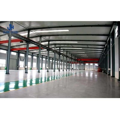 ASTM Standard Q235B/Q345B Light Gauge Building Steel Frame Storage Prefab Building อาคารที่สร้างขึ้นก่อน
