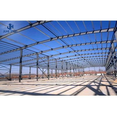 ASTM Standard Q235B/Q345B Light Gauge Building Steel Frame Storage Prefab Building อาคารที่สร้างขึ้นก่อน