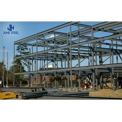 ASTM Standard Q235B/Q345B Light Gauge Building Steel Frame Storage Prefab Building อาคารที่สร้างขึ้นก่อน