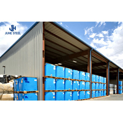 CE/ISO9001 รับรอง โครงสร้างสแตนเลส Prefab อาคารโกดังสําหรับ Logistics โกดัง