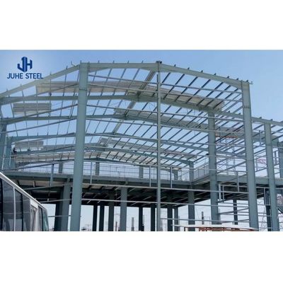 ASTM Standard Pre Made Warehouse วางไว สแตนเลสโครงสร้าง โกดังขนาดเดียว