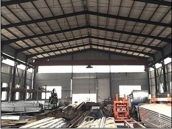 อายุความเหนื่อยล้ายาว อาคารเหล็ก Prefab Ktits โรงเก็บของ โรงงานโครงสร้างเหล็ก