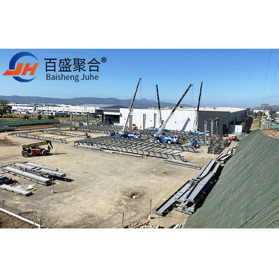 โครงสร้างเหล็ก ShanDong สีสําหรับการผลิตที่กําหนดเอง อาคารห้างสรรพสินค้า