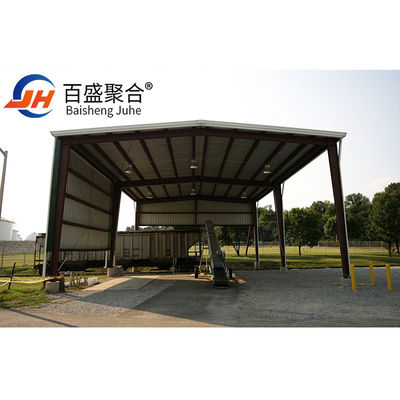 โครงสร้างเหล็ก ShanDong สีสําหรับการผลิตที่กําหนดเอง อาคารห้างสรรพสินค้า