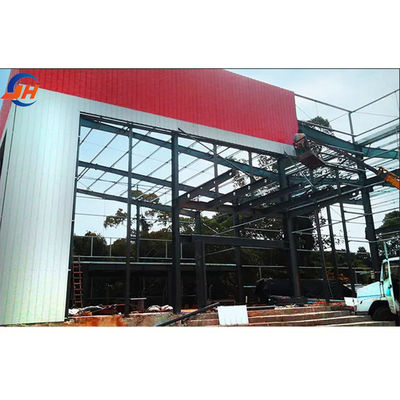 บริการแปรรูปบิดตามความต้องการใน Q235B Q355B โรงงานโครงสร้างเหล็กพร้อมเครน