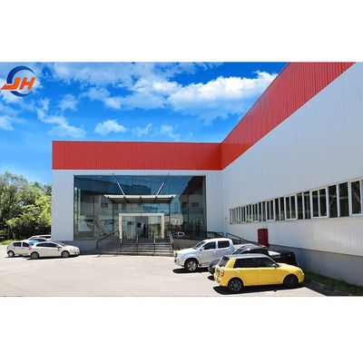 บริการแปรรูปบิดตามความต้องการใน Q235B Q355B โรงงานโครงสร้างเหล็กพร้อมเครน