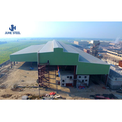 บริการแปรรูปบิดตามความต้องการใน Q235B Q355B โรงงานโครงสร้างเหล็กพร้อมเครน