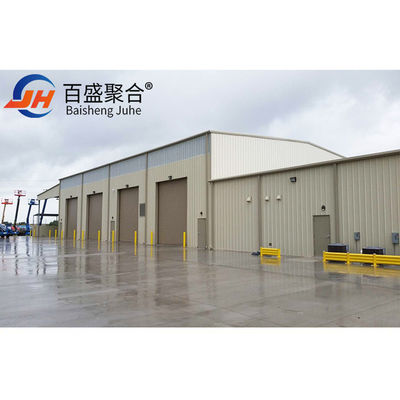 Q355B โครงสร้างกรอบโลหะสําหรับพื้นที่ขนาดใหญ่ โครงสร้างเหล็ก ความต้องการการแปรรูปโรงงาน