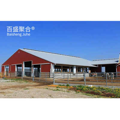 โครงการที่ประสิทธิภาพ หนัก Prefabricated บ้านวัว / บ้านวัวกับ C.Z รูปแบบ Purlin