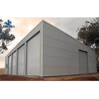 ส่วนหลักของโครงสร้าง Coulmn Prefabricated Steel Structure Warehouse สําหรับ Q235 Q345