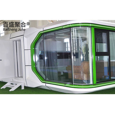 แผนมาตรฐาน Volferda รถบรรทุกรวดเร็ว บ้าน Prefab คอนเทนเนอร์ สเปซ Knockdown บ้านแคปซูล