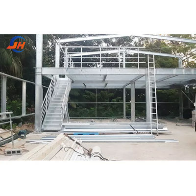 คลังสินค้าโครงสร้างเหล็กที่สามารถปรับแต่งได้ ด้วยกรอบหลักทรง H แบบแข็ง Q235/Q345B