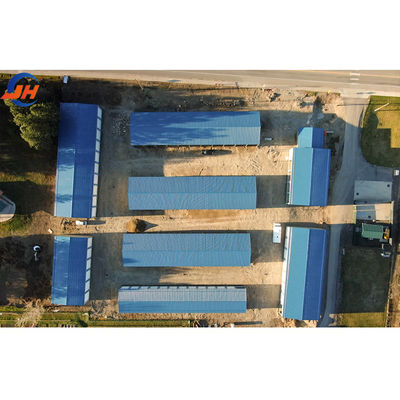 ตลาดต่างประเทศ โรงงานงานโครงสร้างเหล็ก Prefab กับ C.Z Shape Steel Channel Purlin
