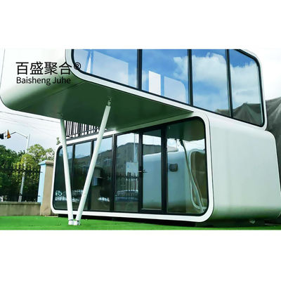 โครงสร้างเหล็กสร้างสรรค์ Apple Cabin Office เหมาะสําหรับกิจกรรมกลางแจ้งและโรงแรม