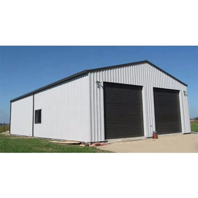 โครงสร้างสแตนเลส Prefab โกดัง วัสดุก่อสร้างสําหรับการค้าและการเกษตร