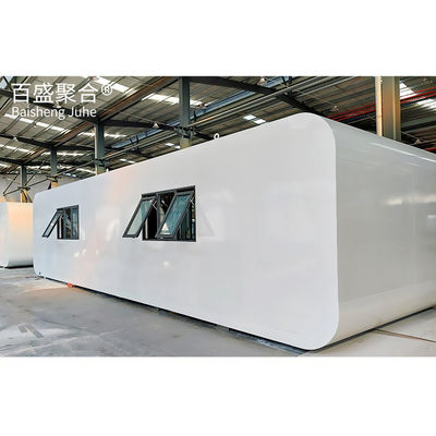 บ้านคอนเทนเนอร์ Prefabricated Standard Plan Home สําหรับความต้องการในการจัดส่งและการเก็บของแบบมาตรฐาน