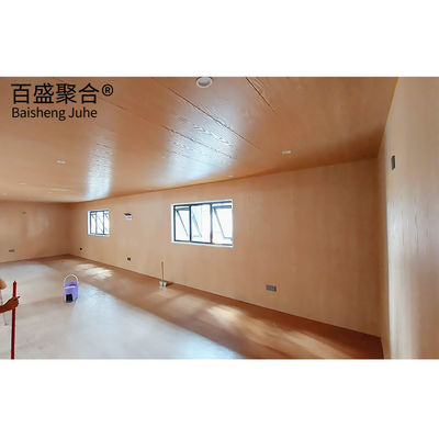 บ้านคอนเทนเนอร์ Prefabricated Standard Plan Home สําหรับความต้องการในการจัดส่งและการเก็บของแบบมาตรฐาน