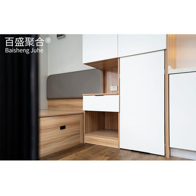 การตกแต่งภูมิทัศน์ โครงสร้างเหล็ก Apple Cabin สะอาดและเป็นมิตรต่อสิ่งแวดล้อม